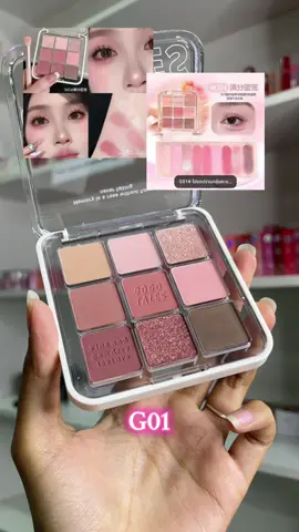 1 သောင်းကျော်ထဲနဲ့ Full Make Up Look ပြင်လို့ရမယ်ကွာ ချစ်စရာ Packaging လေးနဲ့အရောင်ထွက်အားကလည်းကောင်းလို့ အရမ်းတန်နေပါပြီ🥰🩷#fyp #viral #gogotales #eyeshadow