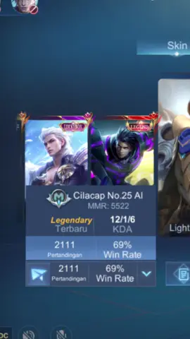 skin fav alu ttp lighberonnn 🥶🥶#CapCut #mobilelegends_id #mlbb #alucard #fyp 