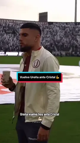 Está de regreso 💪 #ureña #universitario #cristal #liga1 #rodrigoureña 