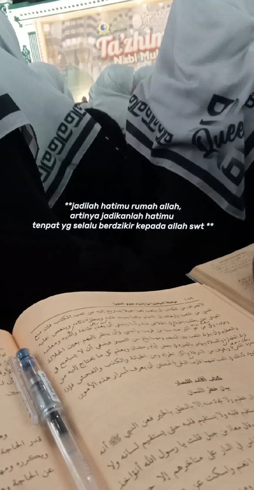artinya jadilah hatimu tempat selalu berdzikir kepada allah swt#quatestory #fypppppppppppppppppppppp #katakata #storywa #storywa 