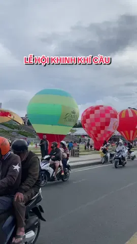 Lễ hội khinh khí cầu ở quảng trường Lâm Viên Đà Lạt #lehoikhinhkhicau #ducdodalat #dalat 