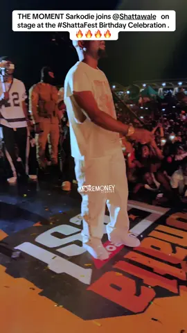 THE MOMENT Sarkodie joins @Shatta wale  on stage at the #ShattaFest Birthday Celebration . 🔥🔥🔥🔥 #moremoneystudios #foryou #fyp #ghanatiktok🇬🇭 