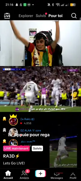 #ريال_مدريد #realmadrid #رعد #تعليق #هدف  رعد يعلق المباراة ريال مدريد دف