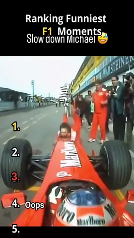 Ranking Funniest F1 Moments