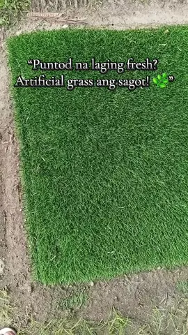 “Praktikal, maganda, at pangmatagalan.”#artificialgrass #artificialgrassforcemetery #grasscarpet #gardenmat 