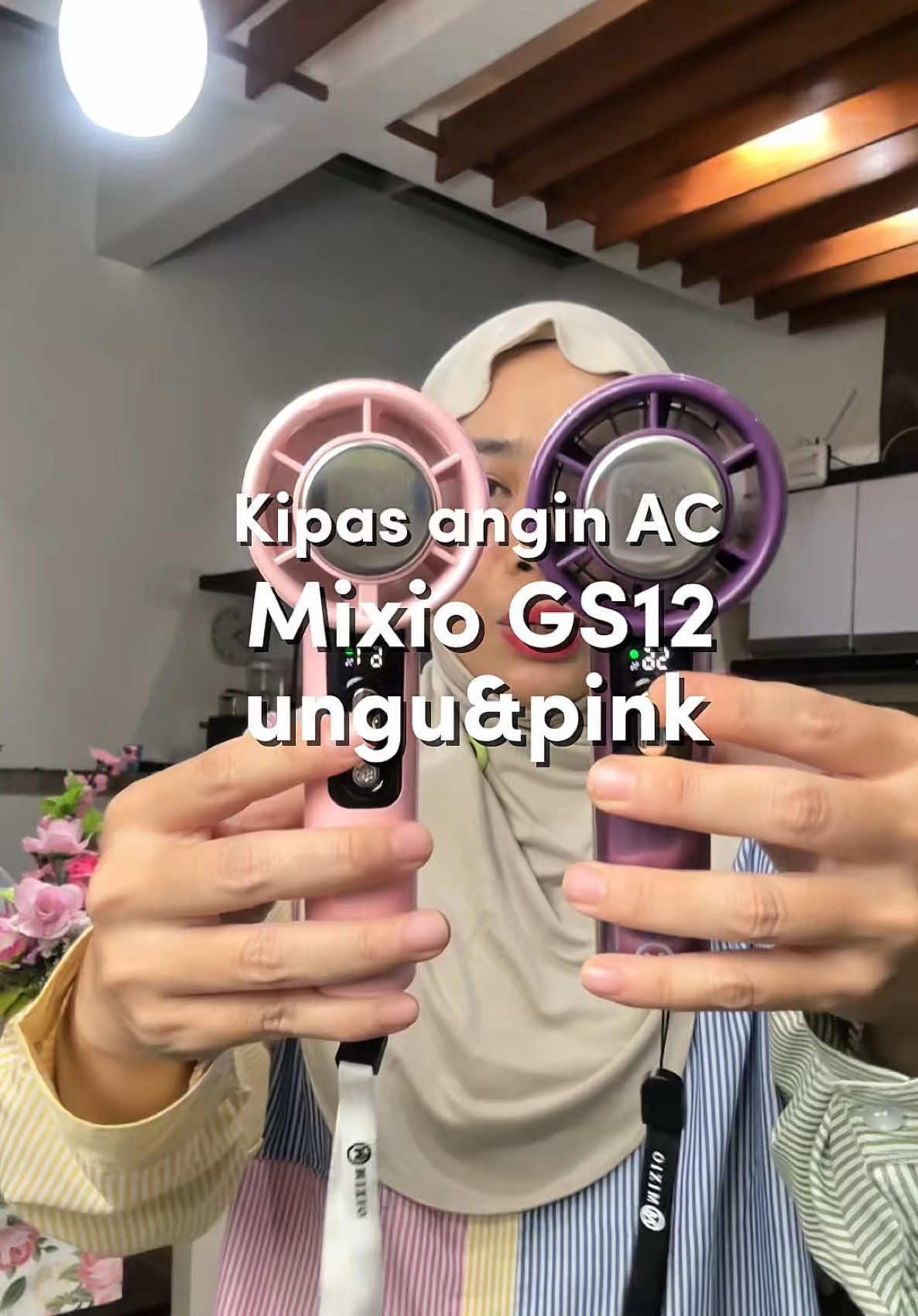Replying to @ApotekInnov8 Kipas Angin AC Mixio GS 12 Pink dan Ungu, premium mewah glossy gk berisik baterai awet pemakaian hemat aman dari overheat #kipasangin #kipasanginac #ackipasangin #kipasanginportable #kipasanginviral
