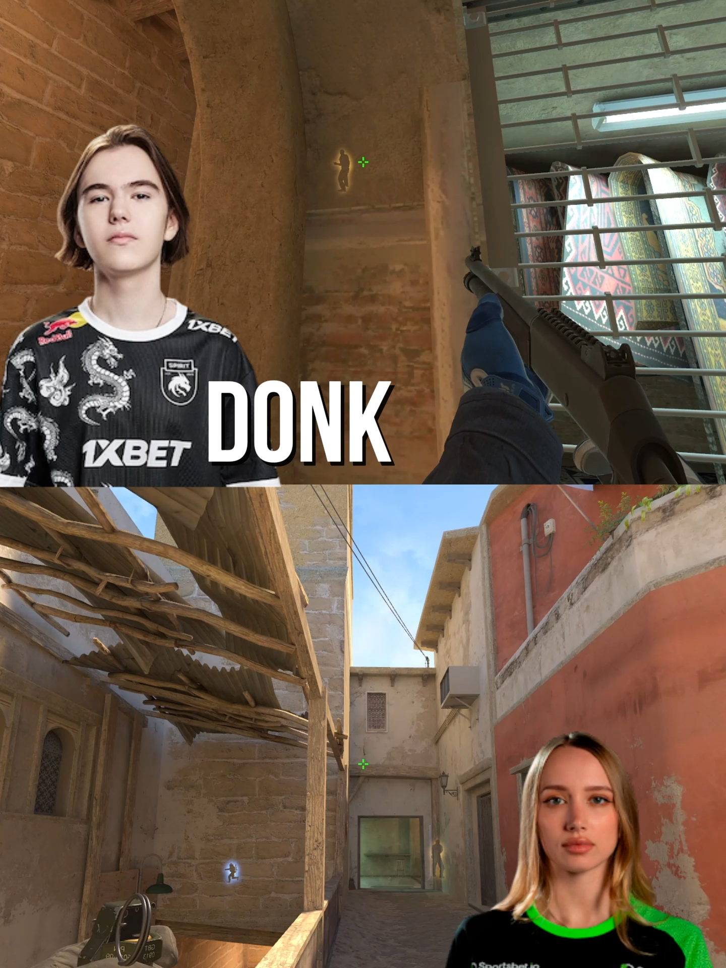 donk stunned twenty3 with his appearance #cs2 #csgo #counterstrike2 #ksgo #faceit #donk #cs2moments
