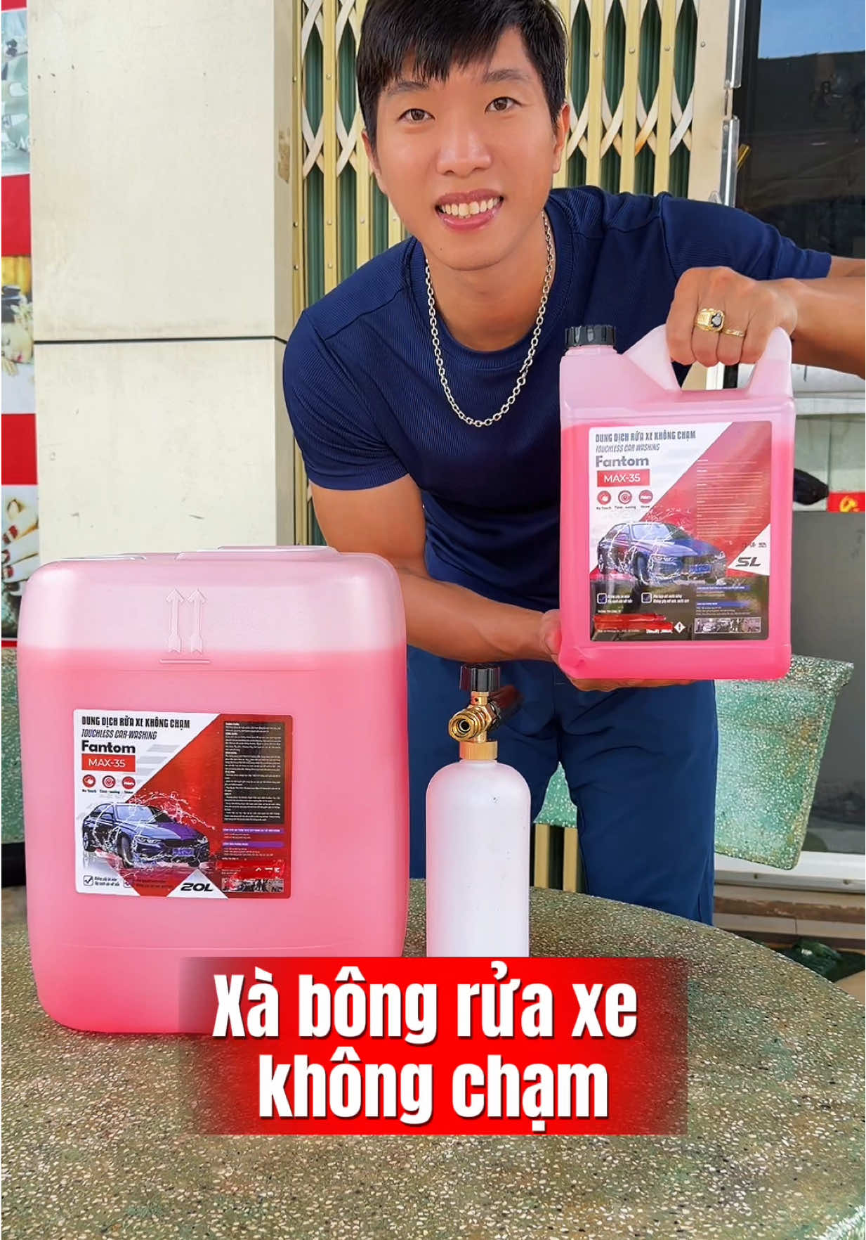 Xà bông rửa xe không chạm #xabongruaxe #nuocruaxekhongcham #ruaxe #dochoixe7979 