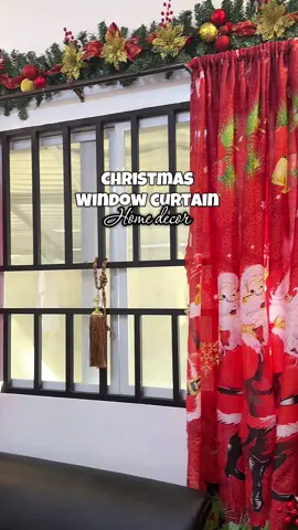mi hindi pedeng wala kang Christmas curtain sa bahay nyo isang beses lang ang pasko sa isang taon kaya bumili kana #curtain #christmascurtain #homedecor #christmasdecor #fyp 