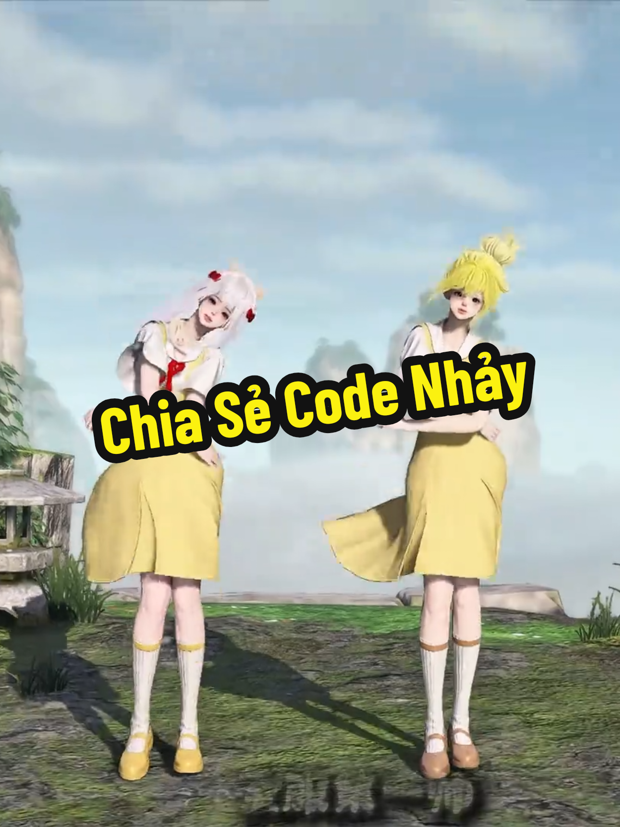 Chia Sẻ Mã Nhảy Sever China  CR: Douyin  #NghichThuyHan #motgame  #NghichThuyHanCreator #CuocDuaHiepKhach #gameplay