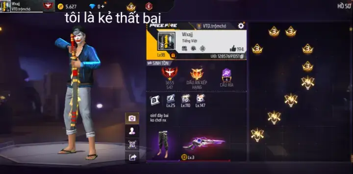 đàn ông mới khi rơi nước mắt 🥺#xhtiktok #garenafreefire #lo❤️