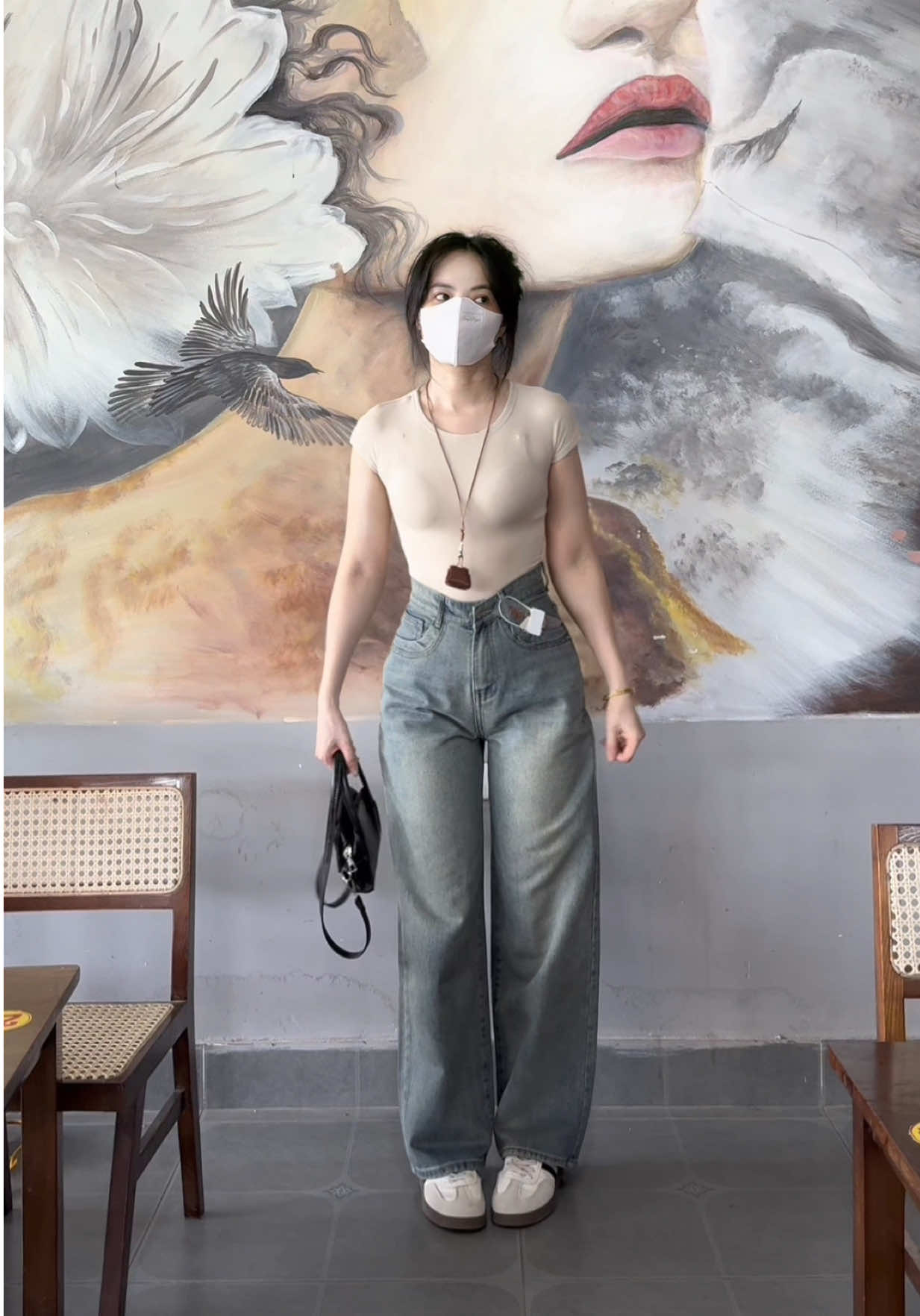 Mùa đôg, mùa của quần jean#quanjeanongrong #thequao #quanjeancapcao 