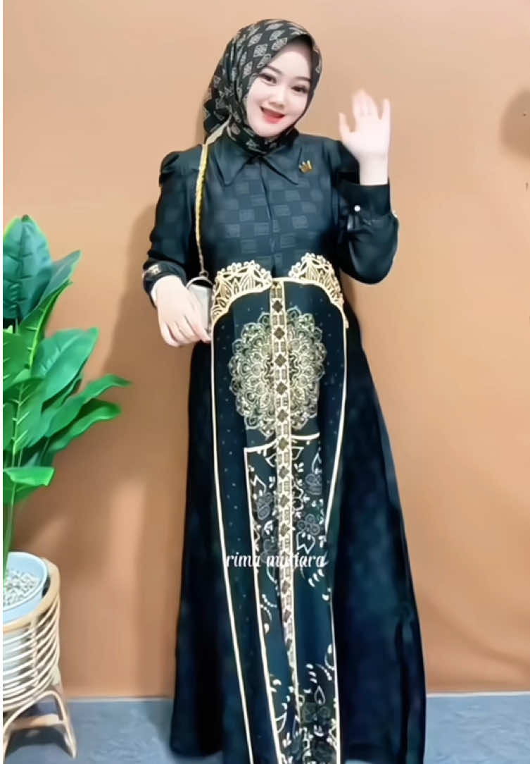 Jgn lupa join live skrg ya bun 😍 gamis set hijab cantik banget #gamis #dress 