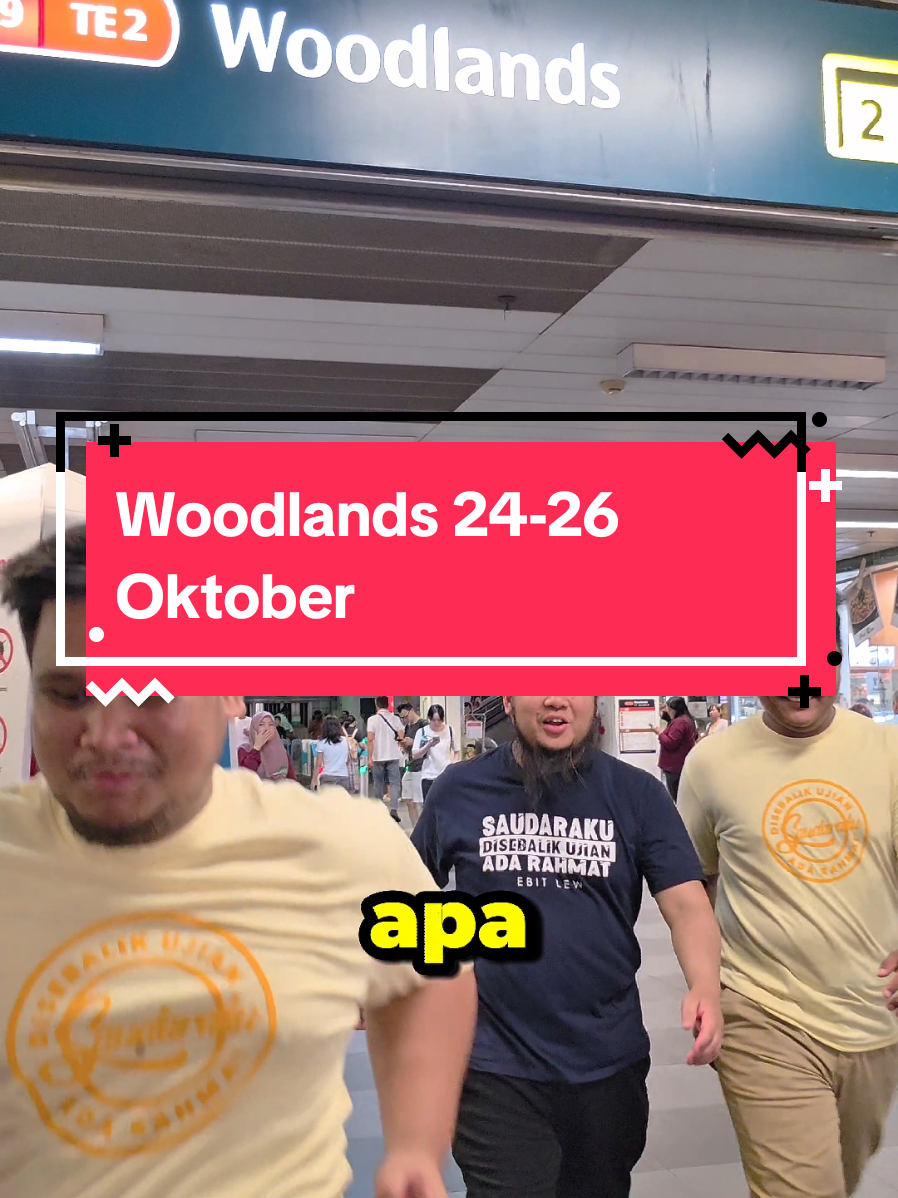 Jom esok 10pagi ya. jangan lambat ya. sementara ada kek kek. Pasar Malam Woodlands Singapore 24-26 Oktober 2025