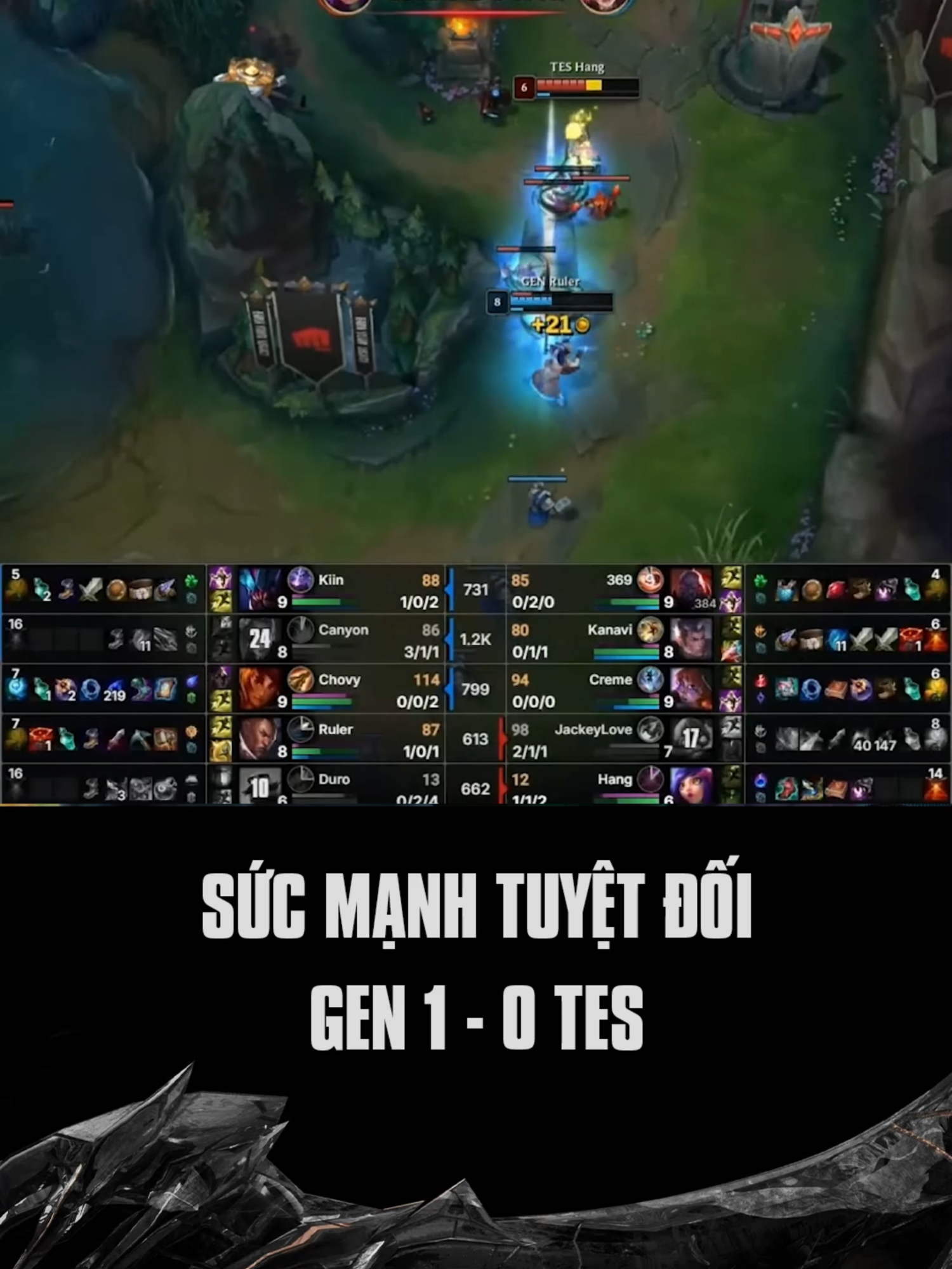 GEN thực sự quá mạnh mẽ #GamingOnTikTok #leaguetoks #lolpacific #worlds2025