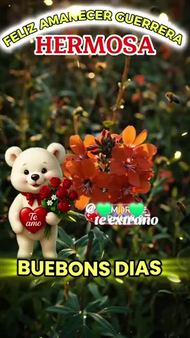 #buenos dias mi guerrera