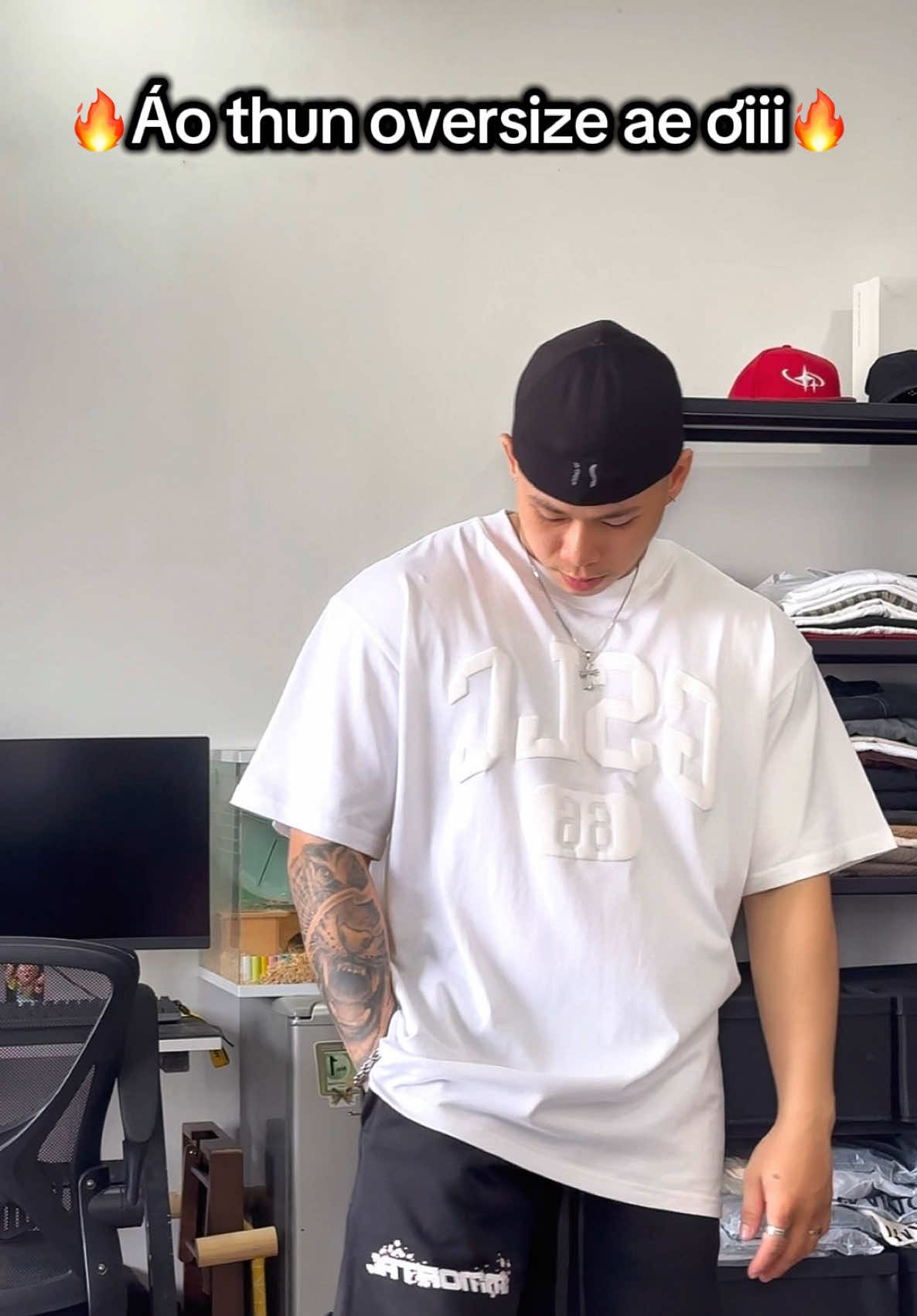 Áo thun oversize ae ơiii #xuhuong #outfit #aothunformrong #aothun #oversize @MP STORE - GYM CLOTHING 