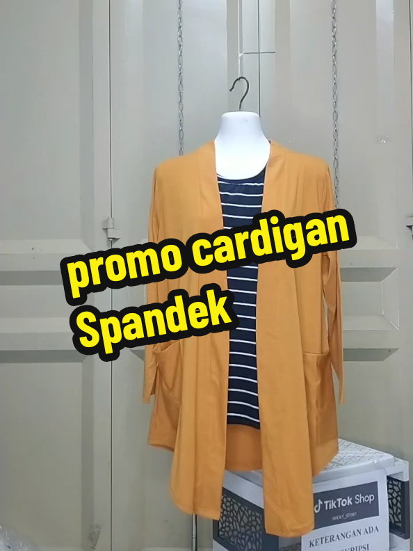 Cardigan Spandek Rayon Lengan Panjang Polos Wanita Korean Blezer Kaos Outer Hitam Long Cardy Kekinian#cardiganwanita#blezerwanita#outerwanita