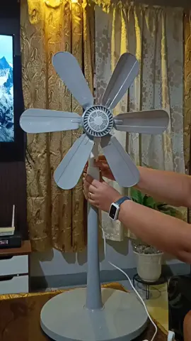 ELECTRIC FAN NA MURA🍒 TIPID SA KURYENTE💯 MATIBAY😤 MALAKAS 🙈 #affordablestandfan #6blades #standfan #electricfan #fyp 