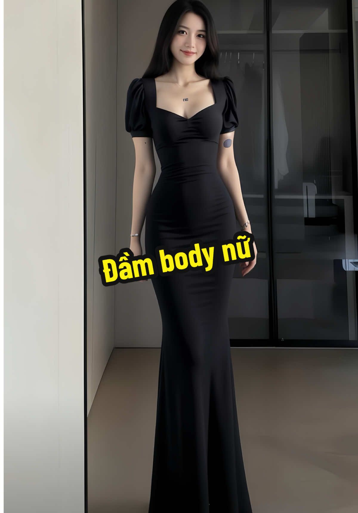 Đầm body nữ đi tiệc, chất vải mịn, sang. Chị em đi tiệc bao hợp luôn nha #myoutfit #thoitrangnu #phoidoxinh #dambody #damditiec 