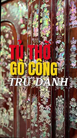 Tủ thờ Gò Công #namky #namkyduky #gocong 