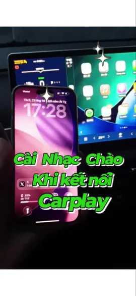 Cách cài nhạc chào khi khởi động xe kết nối với Carplay ###Xe_Điện #Vinfast #VF6_Plus #Carplay #Nhạc_Chào