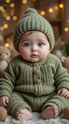 Baby says papa for the first time  #papapapa#proudfamily#heartmealting#proundfather#innocentlook 