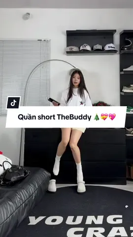 1 năm rồi nhìn vẫn cưng 🎄 @The Buddy Shop #xuhuong #phoidonu #quanboxer #quanshort #quanshortnu 
