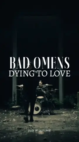 New song BAD OMENS - DYING TO LOVE #Badomens #lirikterjemahan #lyrics #fyp #metalcore 