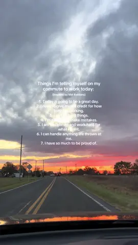 Honestly  I recommend saying these things or other nice things to yourself while you have downtime because speaking positively out loud can really change your attitude. I started my morning very negatively because I overslept, but I’m learning to give myself grace sometimes. ##positivity##morningmantra