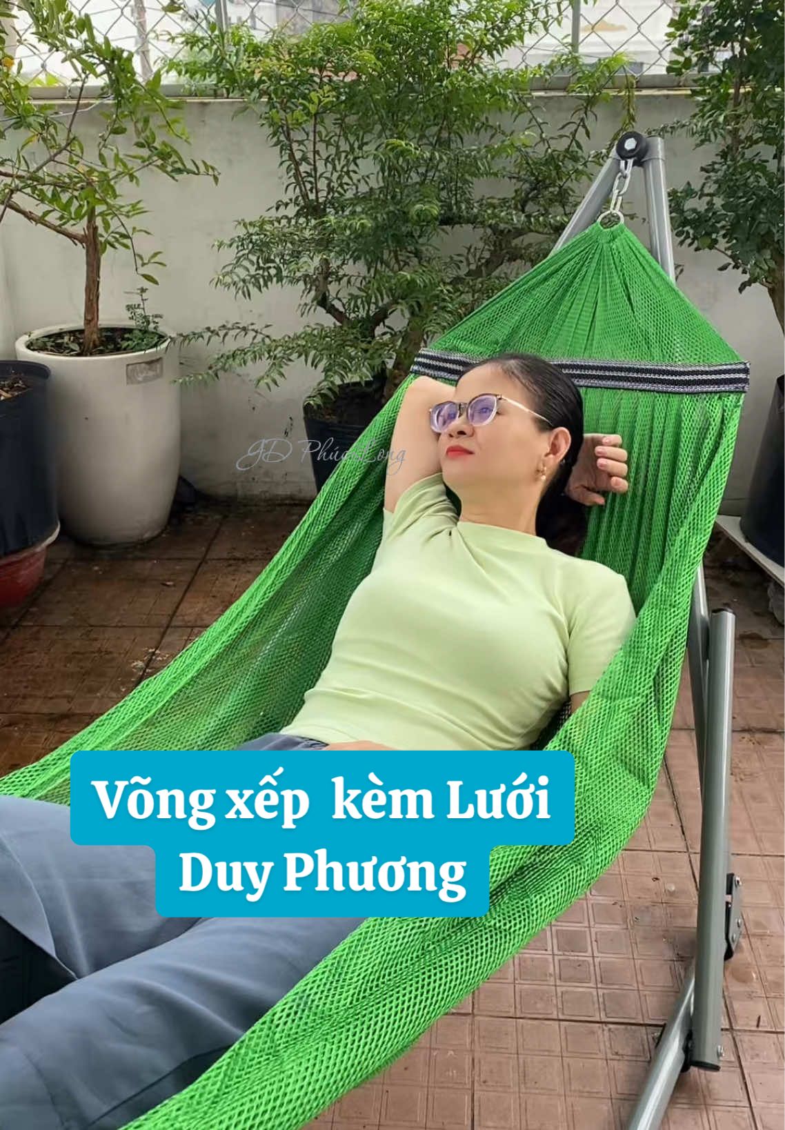 Võng xếp gấp gọn, võng du lịch, bảo hành 12 tháng #giadungphuclong #saleluongve #vongxep #vongxepcaocap #khungvong 