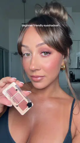 beginner friendly eyeshadow- I LOVE that eyeshadow is making a comeback 😍 @Natasha Denona my baby dreams eyeshadow palette  @Clinique black honey gel tech eyeliner  @velourbeauty plant fibre lashes in enchanted (these lashes were discontinued- CRIMINAL 😭)  @Lancôme true brown mascara  @Armani beauty prisms glass nude glow gloss  #eyeshadowtutorial #makeuptutorial 