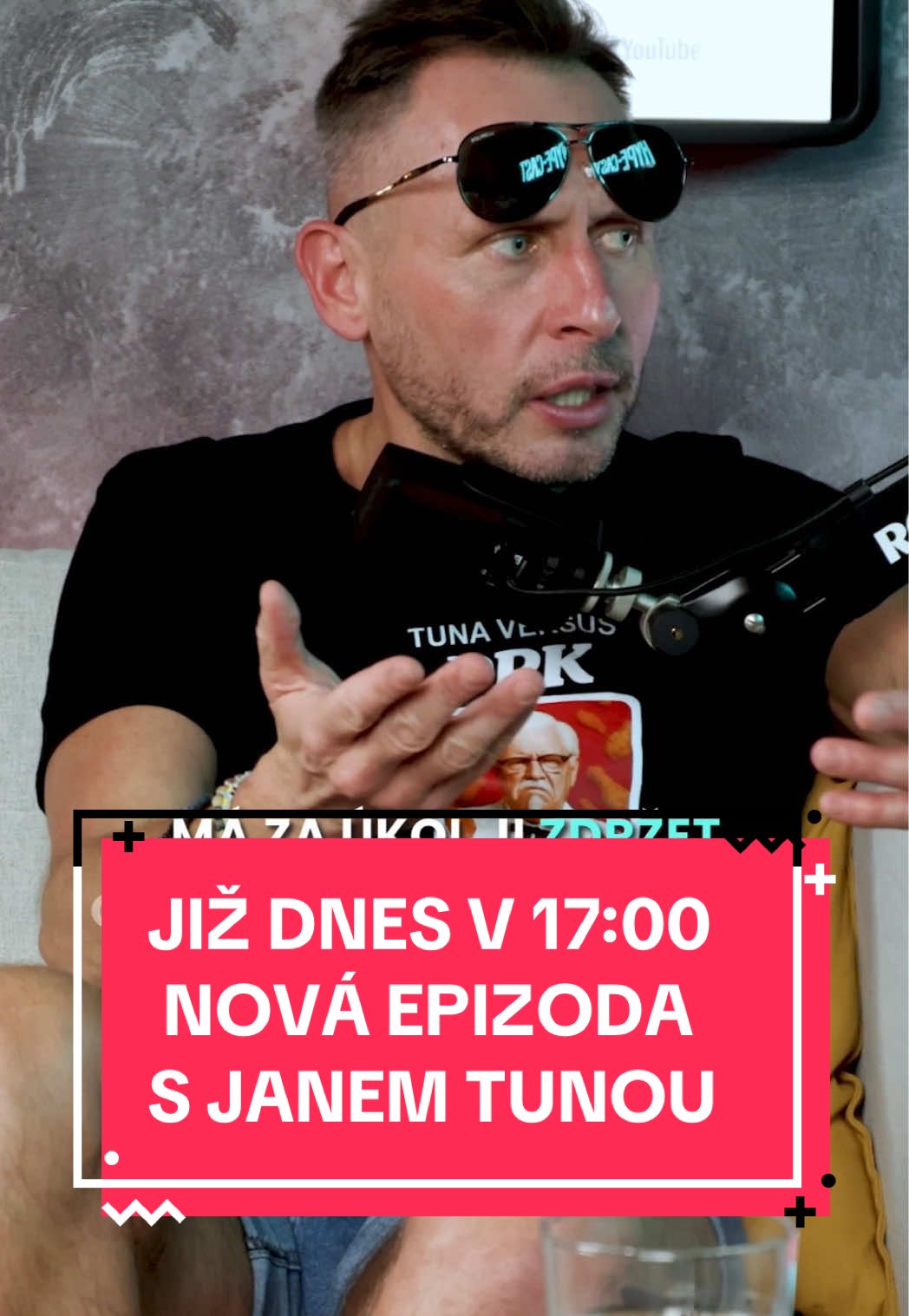 JIŽ DNES V 17:00 NOVÁ EPIZODA S JANEM TUNOU na Hype-Cast YouTube!