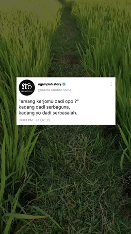 kadang yo sak karepe dewe #jowostory #jowopride 