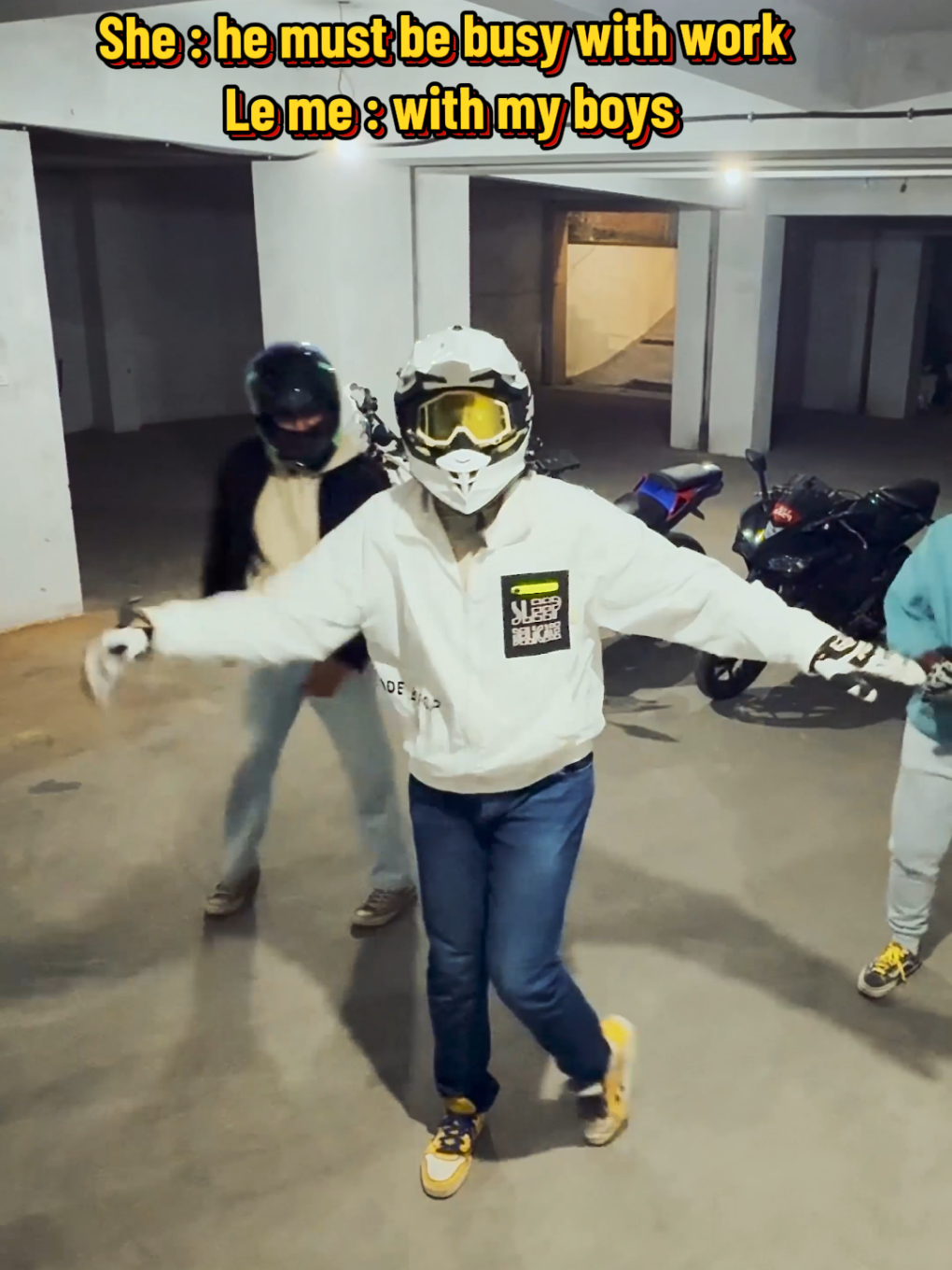 Maya gara la guys 😅😂  . . . . . #dance  #rider #funny #relatable