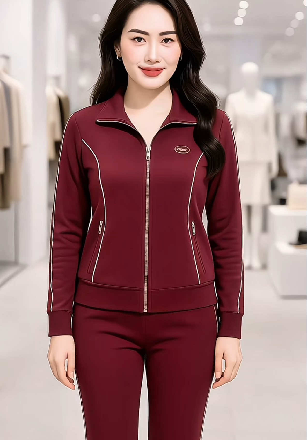 Bộ nỉ thu đông này chất đẹp lắm luôn, mặc thoải mái gọn dáng mà ấm áp #t#thoitrangtrungnienq#quanaotrungniend#dobotrungniend#domacnhatrungniens#setbothietke