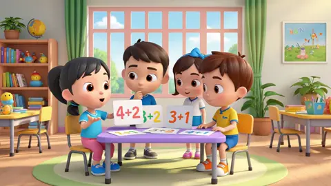 Ứng dụng AI vào bài Phép cộng trong phạm vi 6 tiếp theo lớp 1#giaovienAI 