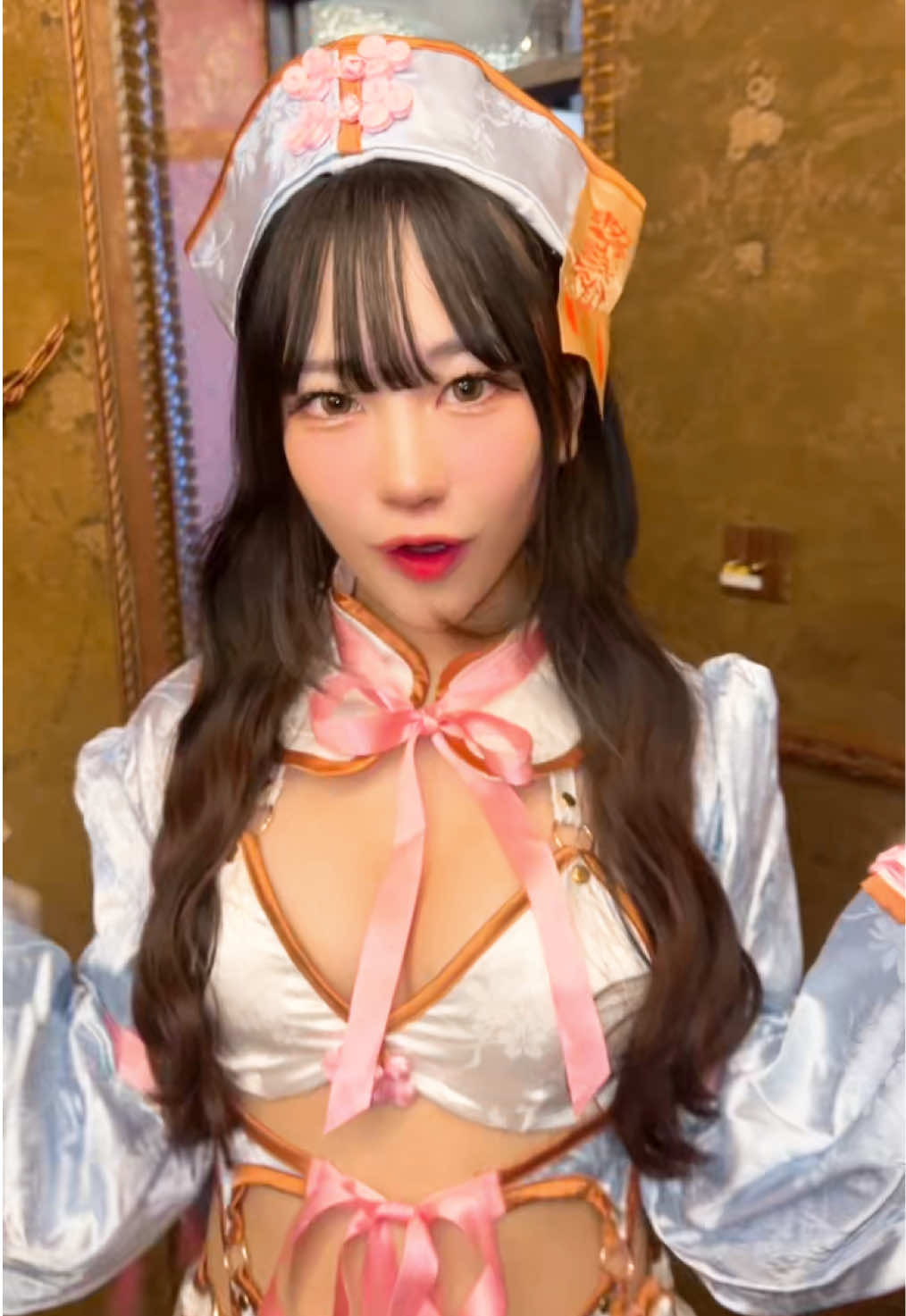 今年のハロウィンはキョンシー👻🤍みんな何のコスプレするの～❕#アイドル #コスプレ #ハロウィン 