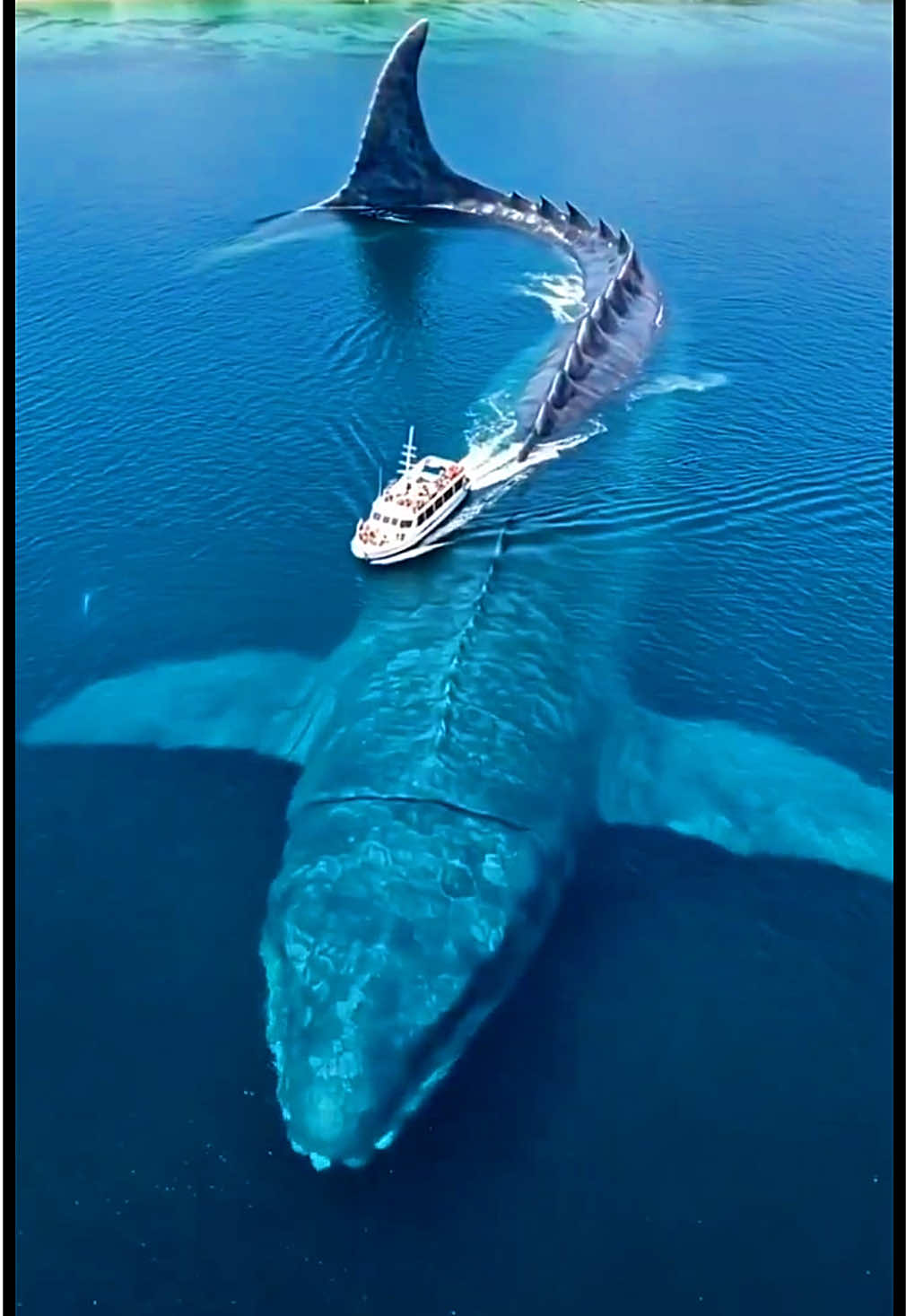 Omg 😱 big fish #bigship #bigfish #ocean #viral #creatorsearchinsights 