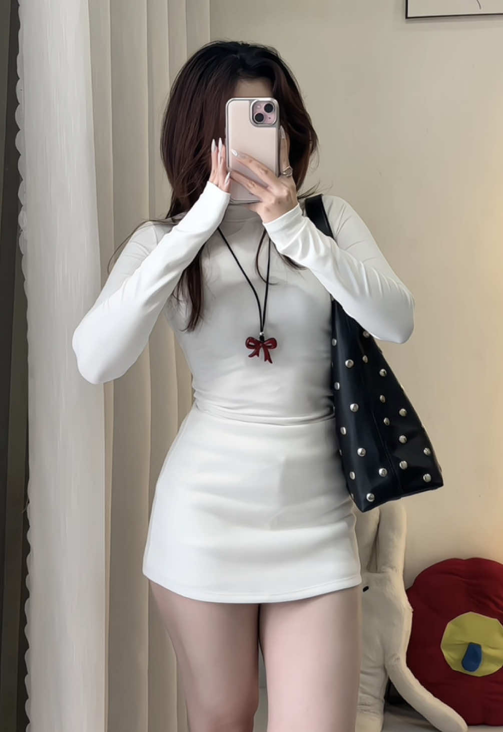 Áo cổ lọ giữ nhiệt mà phối với áo khoác gì cũng xinh  #justdun #justdunstore #aocolotaydai #aocolo #aocolodaitay 