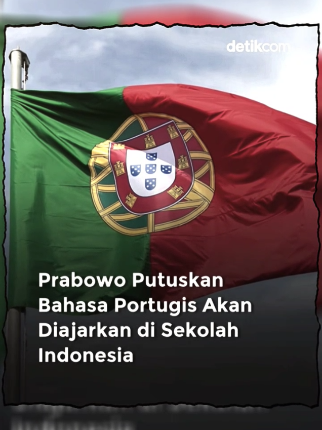 Presiden Prabowo Subianto mengatakan bahasa Portugis akan menjadi salah satu prioritas bahasa asing yang diajarkan di sekolah-sekolah Indonesia. Dia mengatakan keputusan itu sebagai bukti Indonesia memandang kemitraan dengan Brasil sangat penting. 