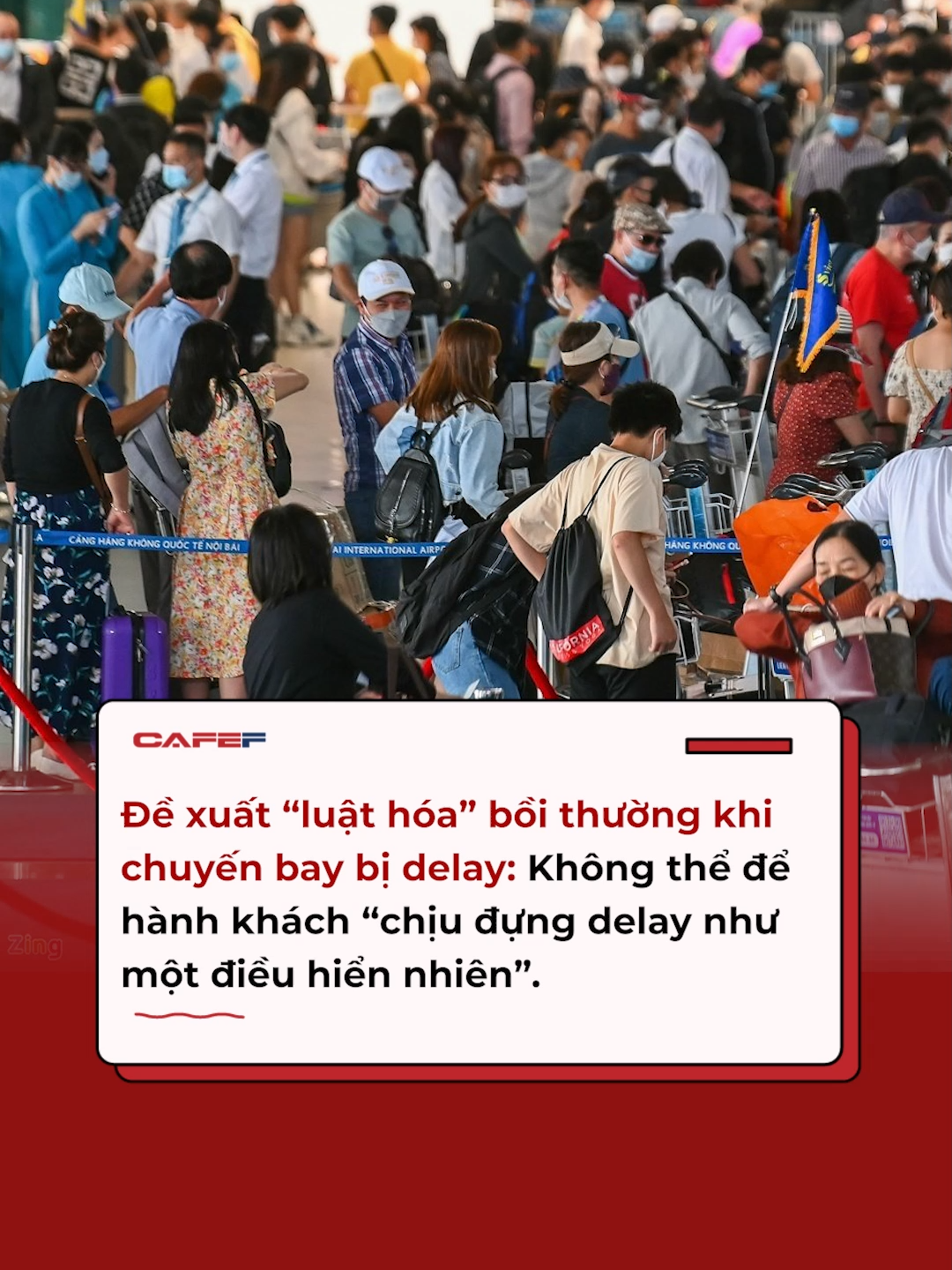 Trước tình trạng chậm, hủy chuyến bay diễn ra như cơm bữa, nhiều đại biểu Quốc hội yêu cầu cần luật hóa việc bồi thường cho hành khách #CafeF #AMM