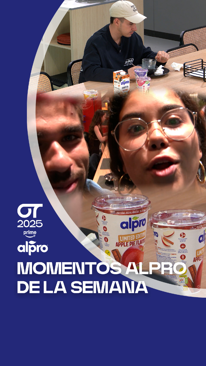 🌱 Siempre hay buen rollo cuando hay Alpro Los chicos lo saben: un break con sabor, energía y risas 💚 @alpro.es #MomentosAlpro #OT2025 #SponsoredContent