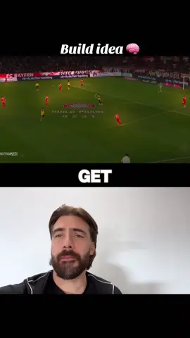 Bayern Munich tactical analysis 🧐 Vincent Kompany is doing bits at Bayern Munich and here’s a great insight into how they play. Often in this game Kimmich dropped in to the backline to create the overload which would then allow the full backs to go high and try create 2v1s in wide areas. In this specific clip the central midfielder drops in as well which allows Jackson the ST to drop into the midfield area . This is powerful as he also is an extra number to help dominate possession but also he is in a position that defenders hate as they don’t really want to follow that far.  They follow enough to disorganise the back line and it’s a great chance for Bayern. I’m looking forward to watching them more as I was particularly impressed with how high the defensive line were when in possession to try and sustain the attack and ofcourse it was interesting to see Harry Kane spraying balls about from CM . #footballanalysis #footballcoaching #football #footballtactics 