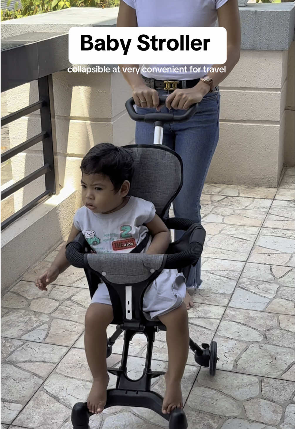 sobrang sulit ng stroller na to  #stroller #babystroller #collapsible 