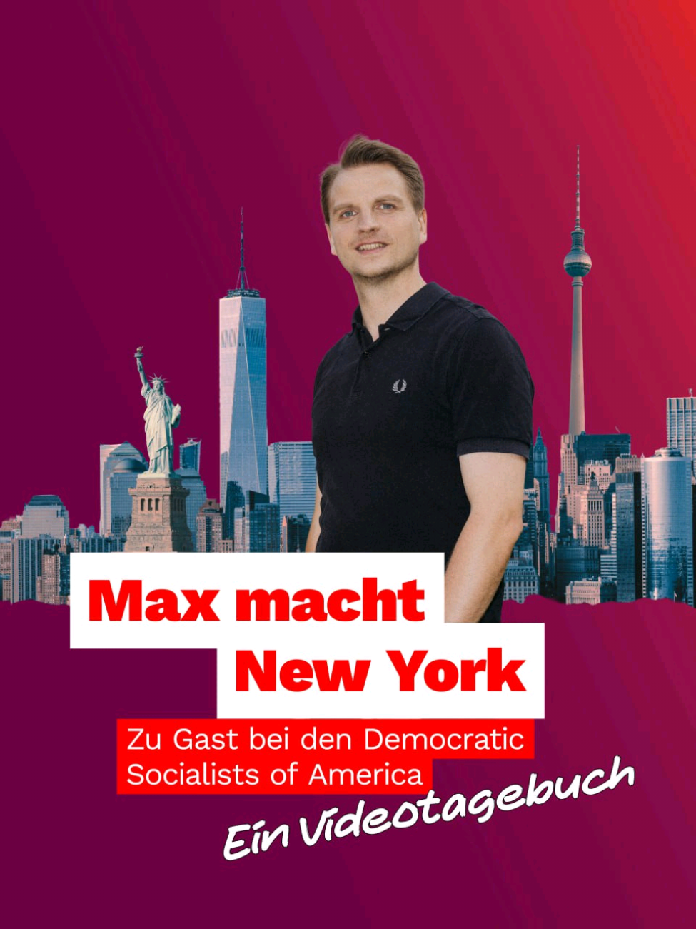 Es macht wirklich Mut, dass New York hoffentlich Bald einen stabilen Bürgermeister hat, der Trump die Stirn bieten wird. #Mamdani #NewYork #Berlin  @Die Linke Berlin  @Guten Morgen Amerika Podcast  @ines_schwerdtner 