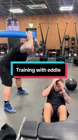Think I need a new pt #eddiehall #workout #gym #deanalex 