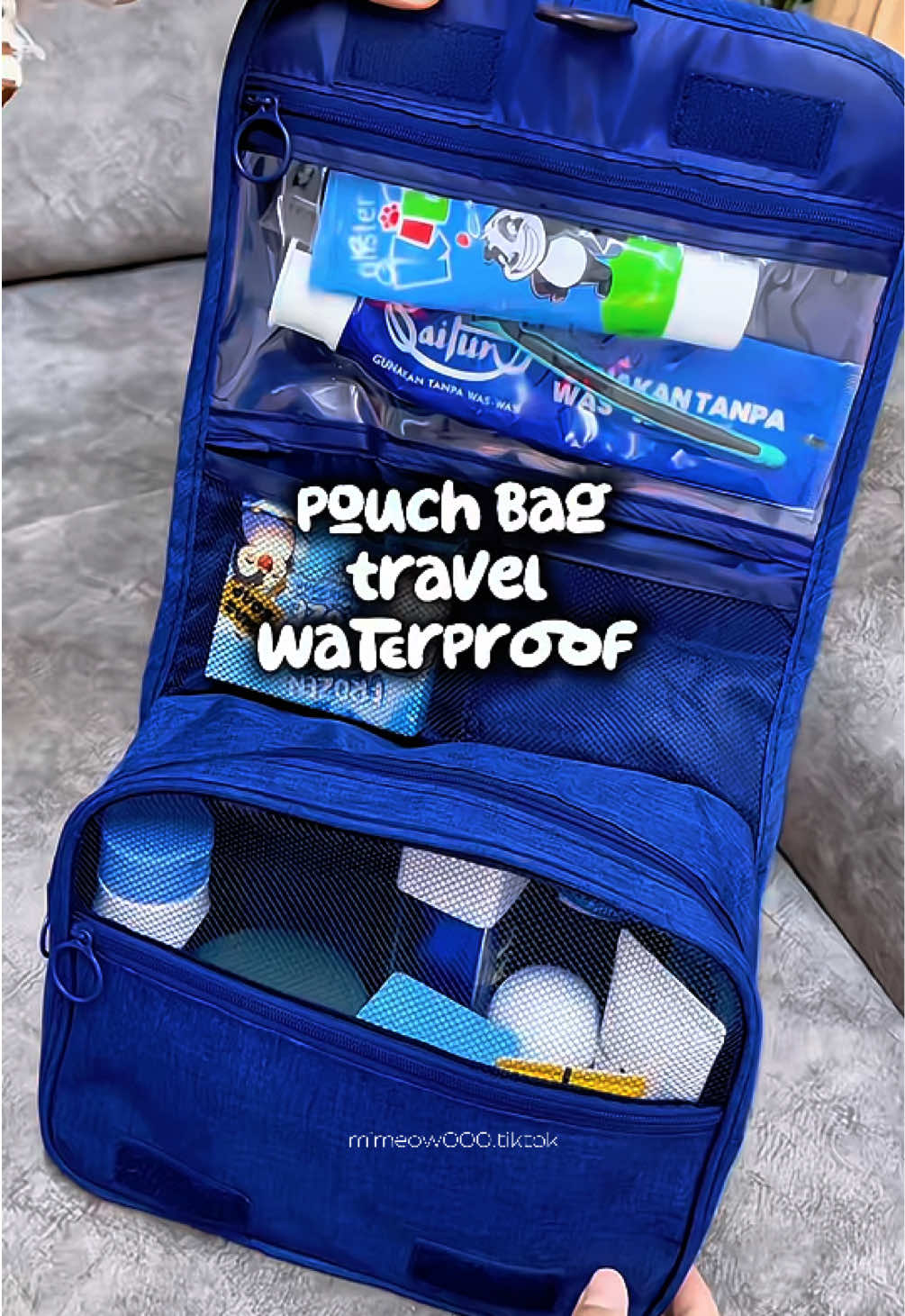 #pouchbag #travelbag #toiletriesbag 