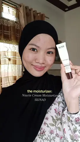 The best part I found Skinad Niacin Cream moisturizer #skinad #moisturizer #moisturizerviral #acneskin #glowingskin  @skinad.skincare 