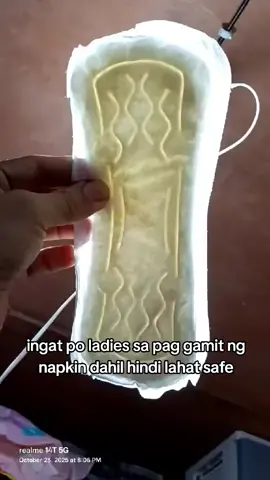 for awareness lang ladies check nyo lahat ng ginagamit nyong napkin #tiktok #fyppppppppppppppppppppppp #tiktoktrend 